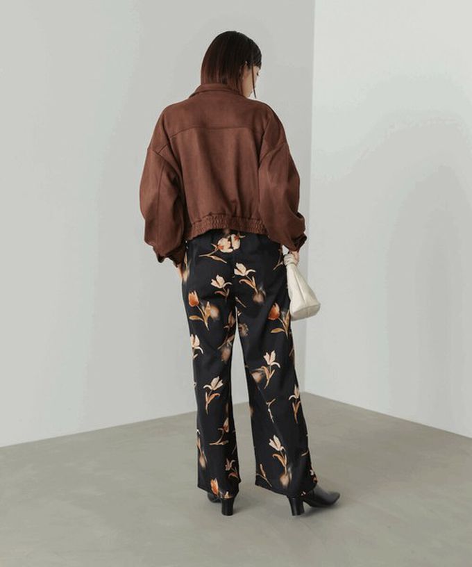 日本 Bab - 麂皮感立領率性口袋俐落外套-咖啡