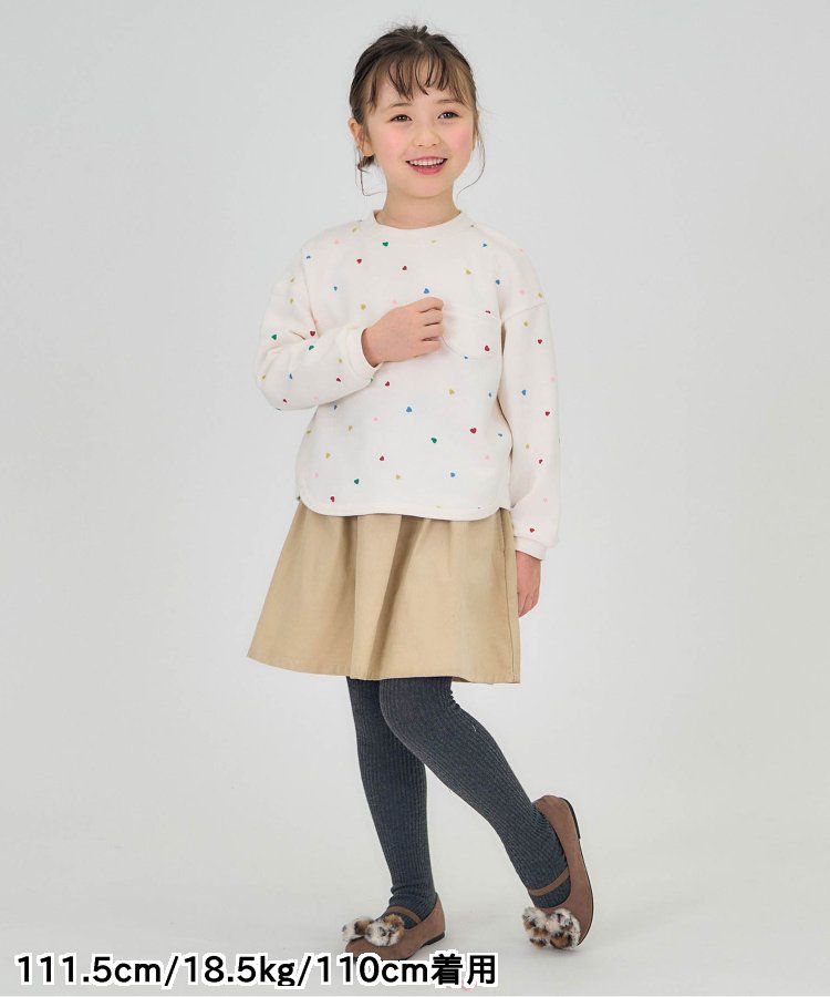 日本 apres les cours - 燈芯絨甜美冬季褲裙-紅格紋