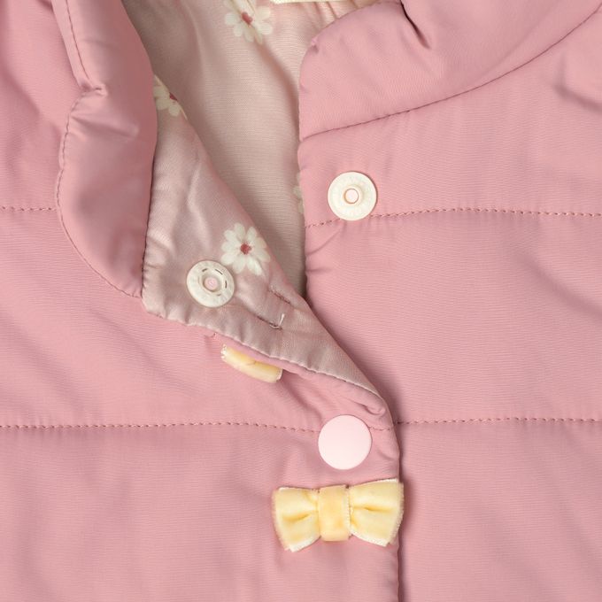 akachan honpo - 鋪棉背心-粉紅色