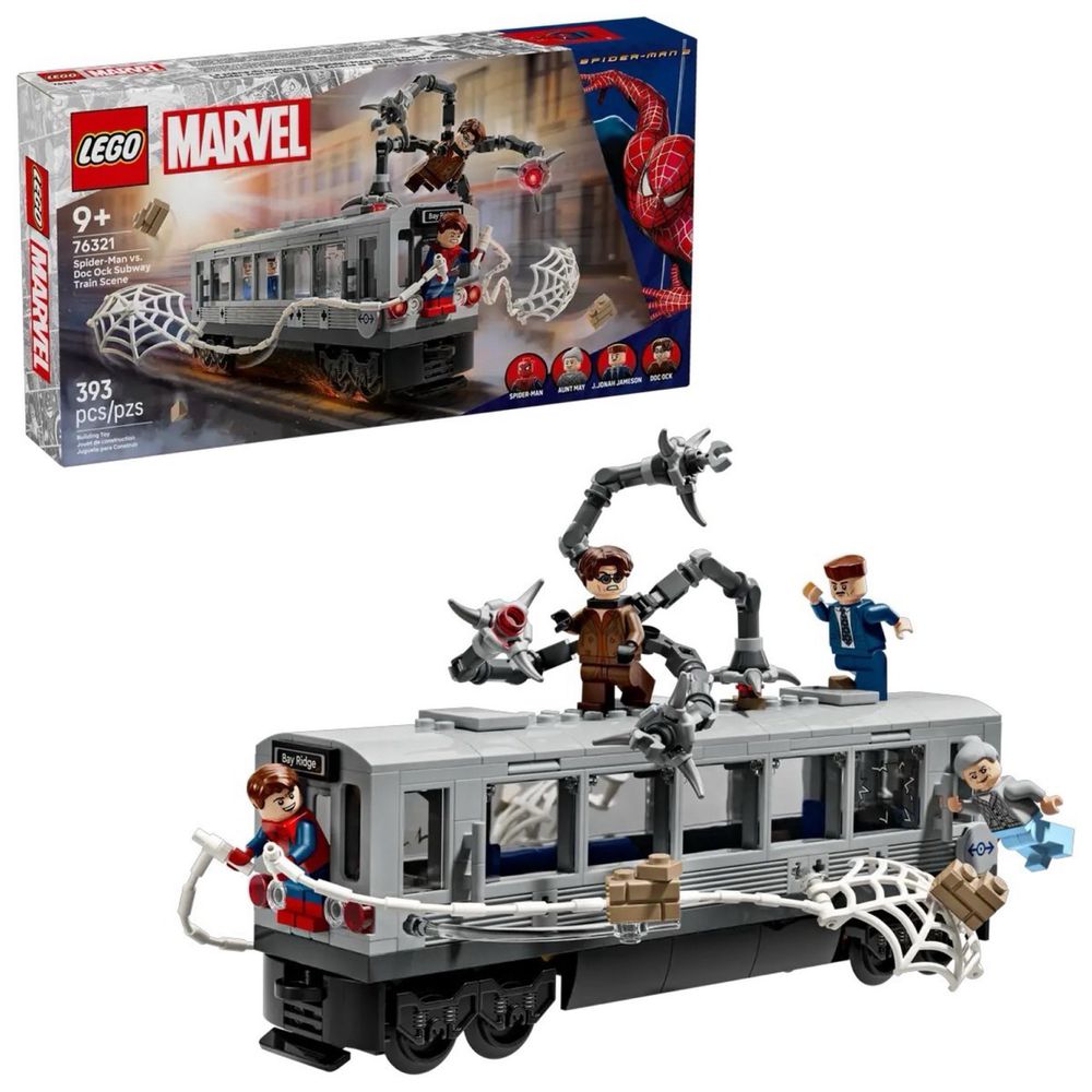 LEGO 76321 蜘蛛人大戰八爪博士地鐵列車場景 Spider-Man vs. Doc Ock Subway Train Scen