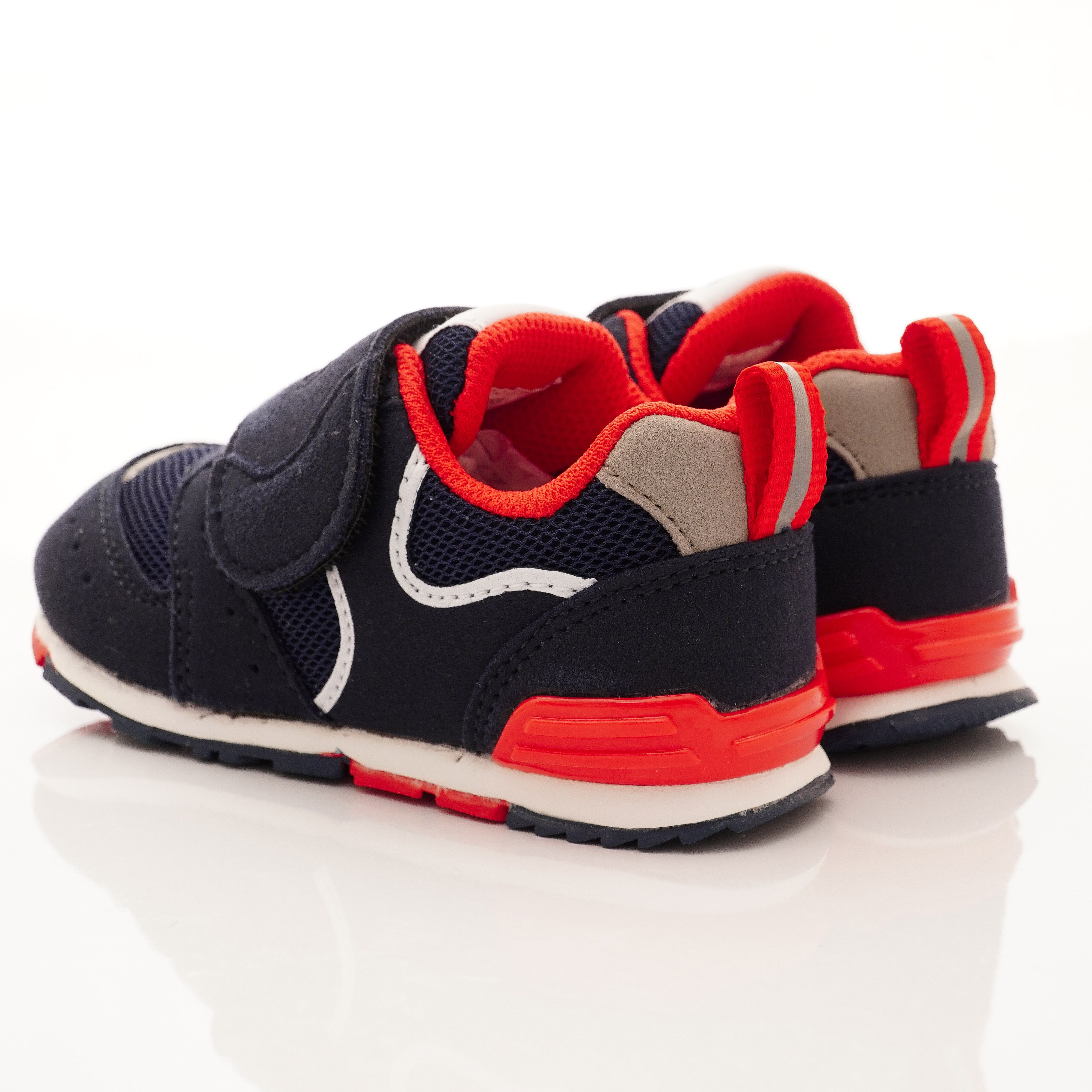 Moonstar日本月星 - 機能童鞋-HI系列2E學步鞋(寶寶段)-深藍/紅