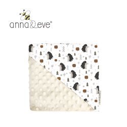 Anna&Eve - 美國 嬰幼兒安撫舒眠毯-刺蝟探險-78x98cm