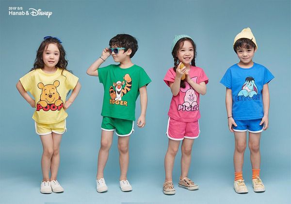 ♥ 韓製迪士尼套裝  2019 夏季款♥ 米奇、唐老鴨、小熊維尼 都在這裡！