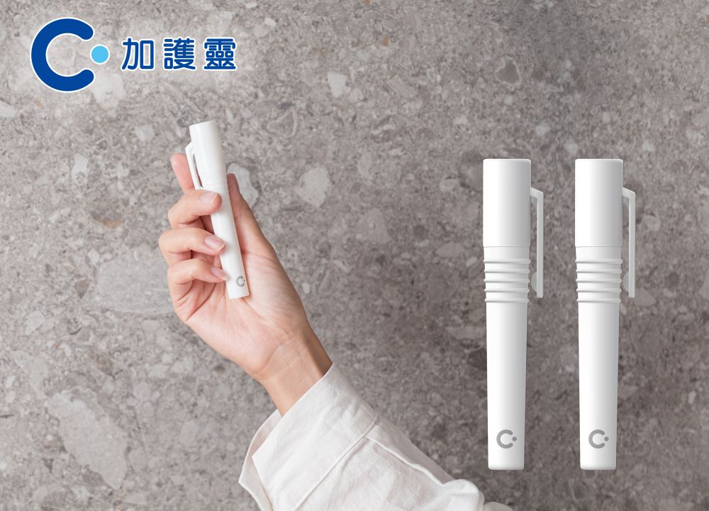 日本 Cleverin 加護靈 - 筆型 白色-筆殼*1+筆芯*2支