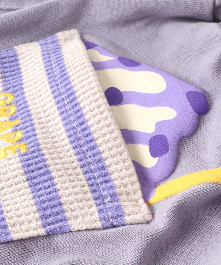 日本 BREEZE - 奶昔造型口袋膝上短褲-草莓-粉紅