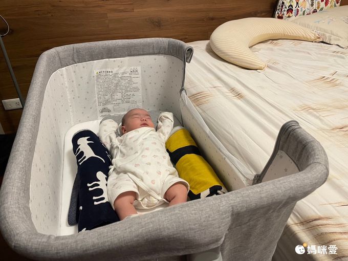 YODA - 嬰兒床邊床-質感灰