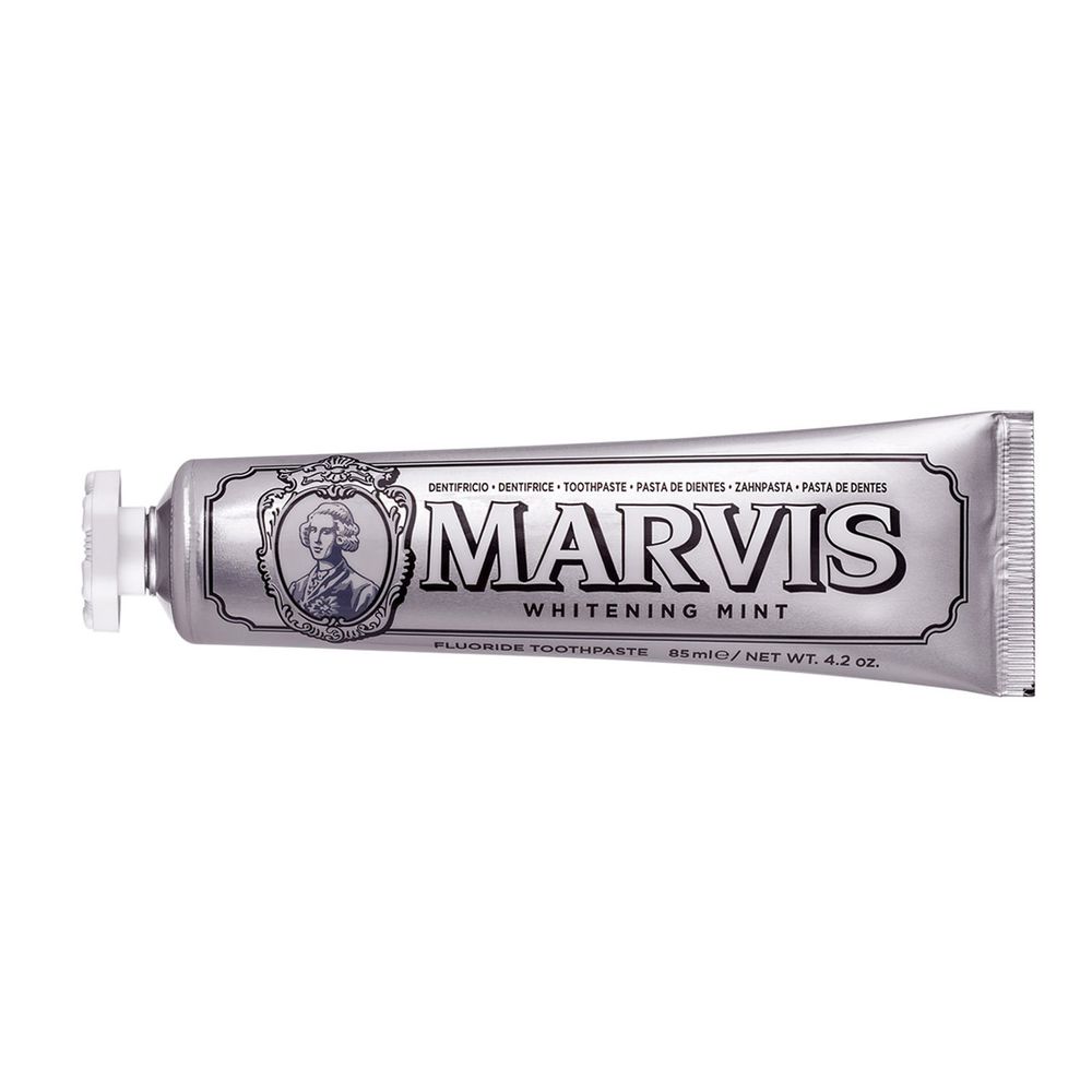 義大利Marvis - 美白薄荷牙膏-銀 (85ml)
