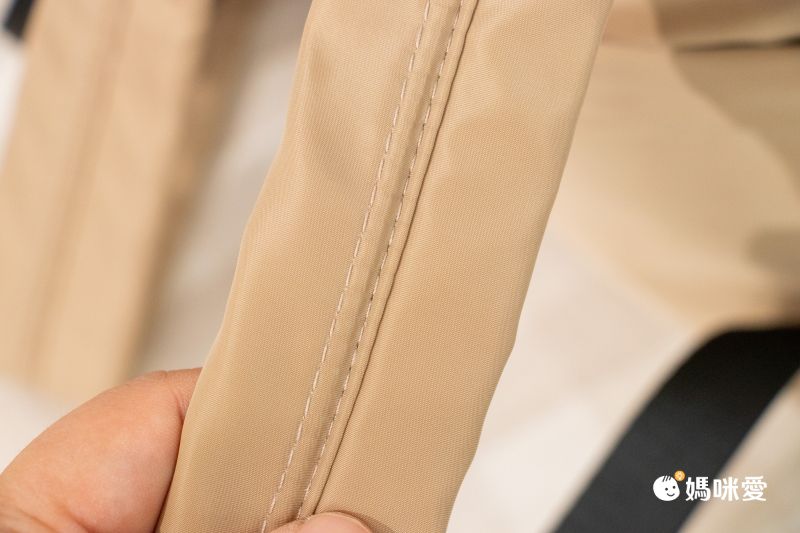 日本 polkapolka - 休閒風 10口袋收納輕量後背包-奶茶棕