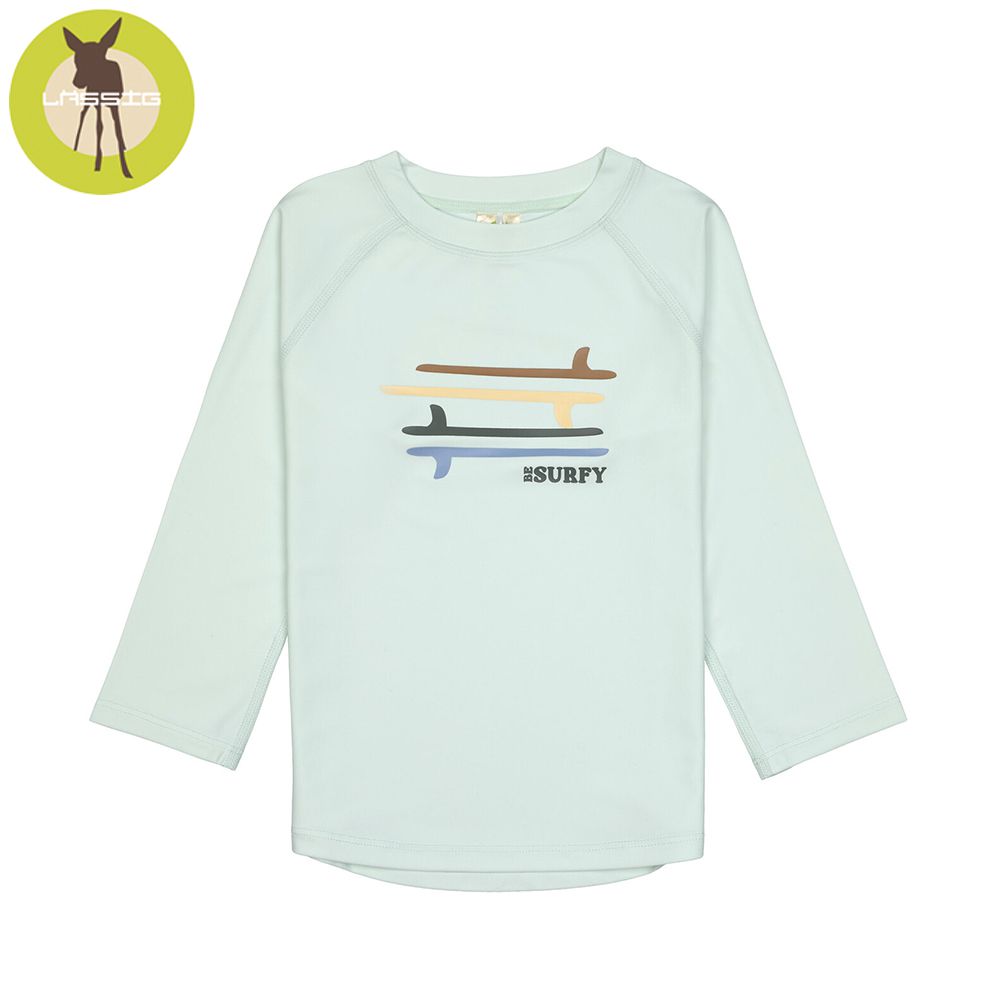 嬰幼兒抗UV長袖泳裝上衣-夏日衝浪