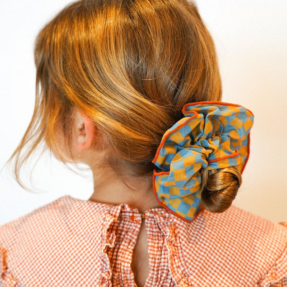 丹麥 GRECH & CO. - 髮束二入組-海水藍+砂灰 (適用於2歲以上)