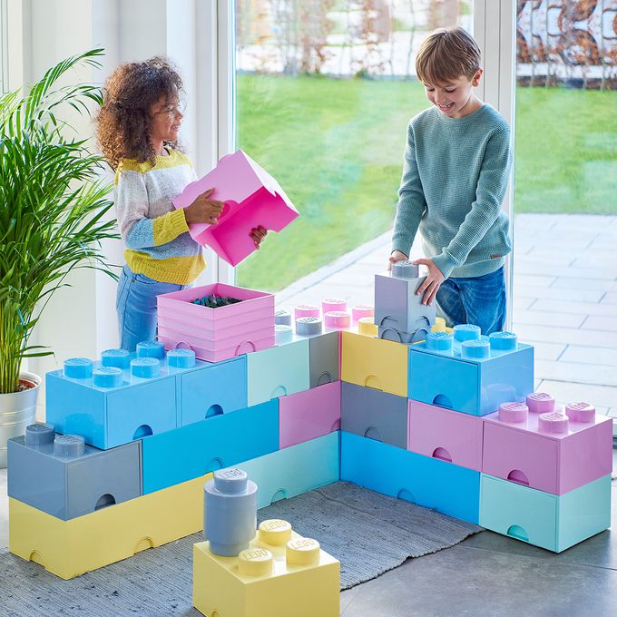 Room Copenhagen - 樂高 LEGO® 8凸收納盒(多色可選) (天空藍)