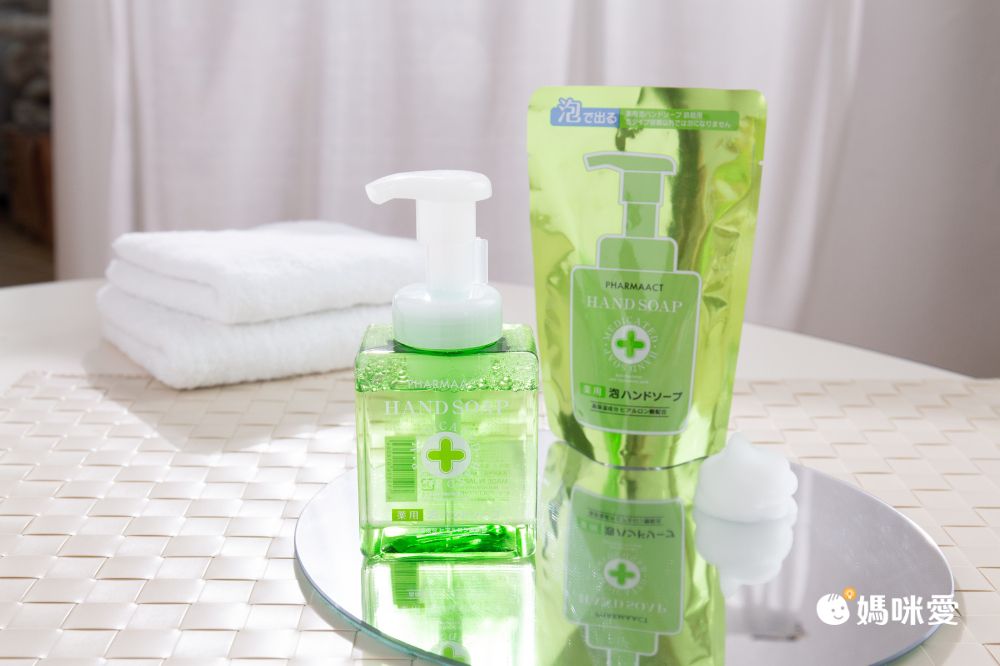 日本熊野油脂 KUMANO - PharmaACT 無添加藥用弱酸性抗菌泡沫洗手乳/洗手慕斯-補充包-特惠2入組-200ml*2