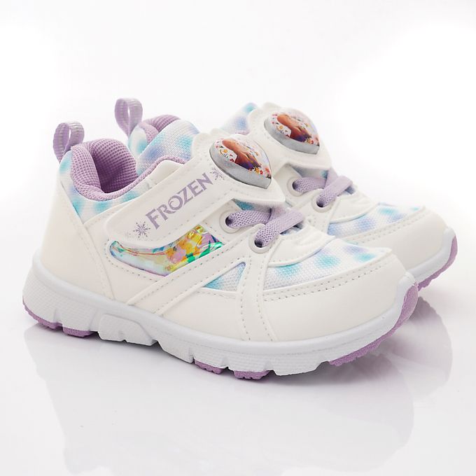 冰雪奇緣 - 冰雪奇緣2電燈鞋-FNKX37459白(中小童)-電燈鞋-白