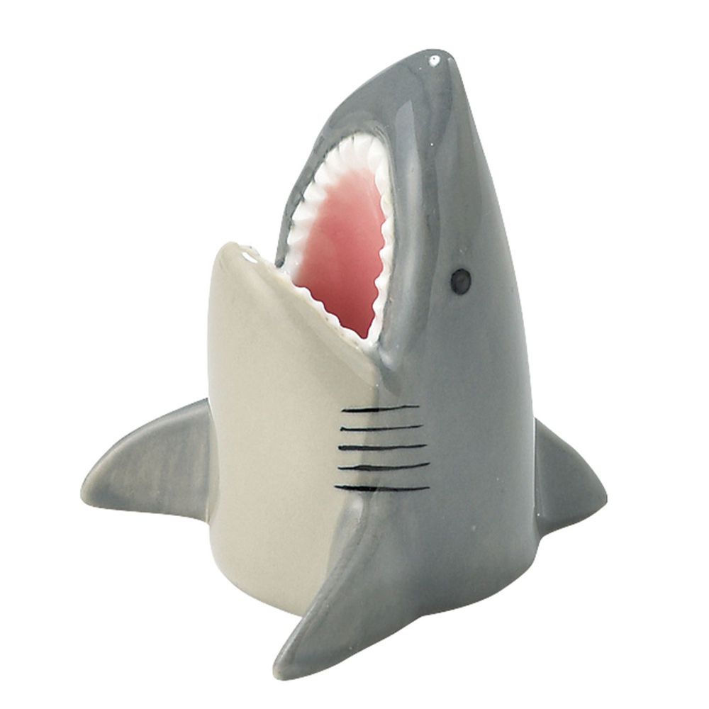 日本 Seto Craft - 海生動物造型牙刷架/筆架-鯊魚