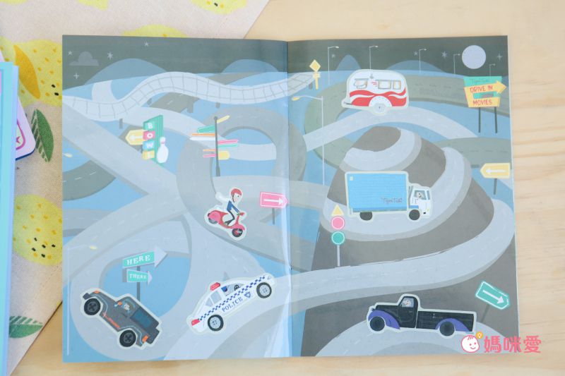 近60種主題！比利時繪本風磁鐵書 x 隨身貼紙書