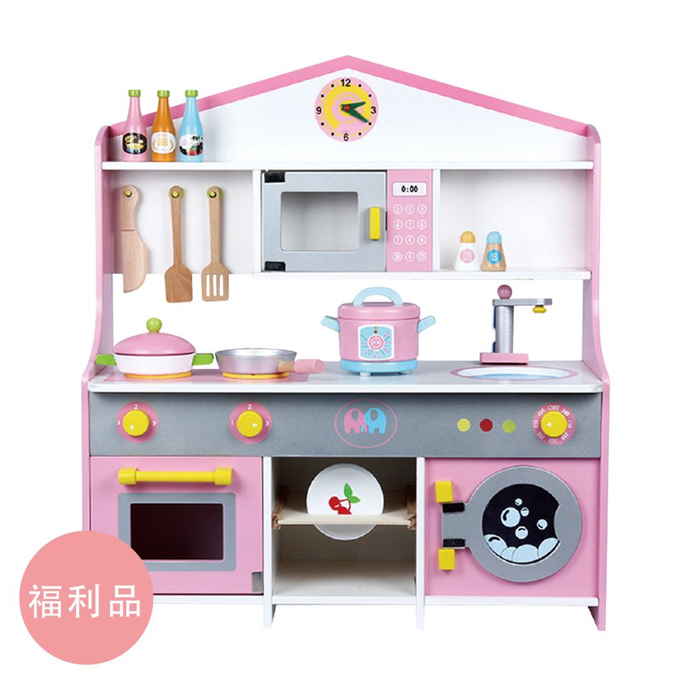 親親 Ching Ching - 福利品-日式廚房木製玩具組 MSN17074