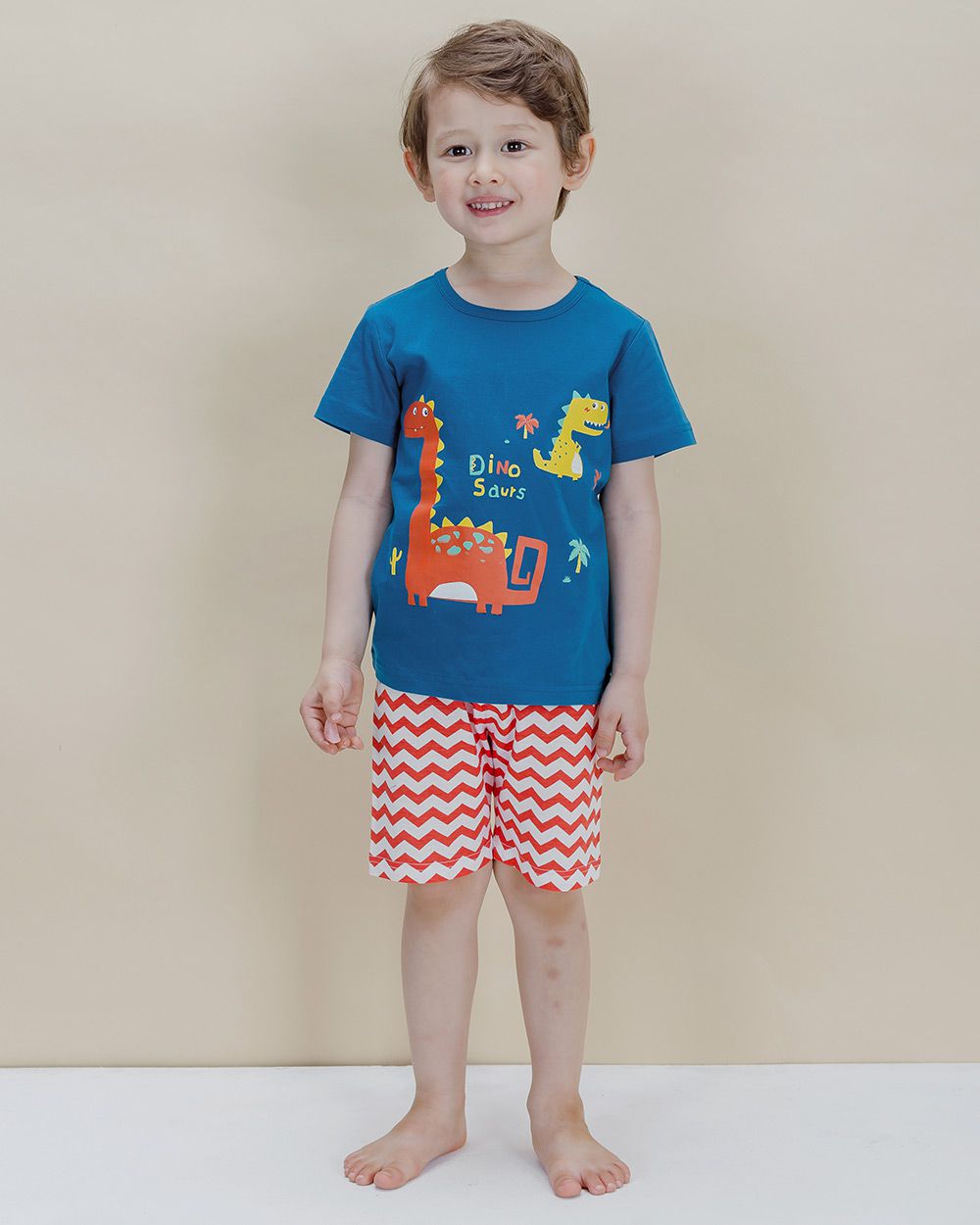 韓國 Sopoliini 童趣北歐風☺ 夏季純棉套裝 / 家居服