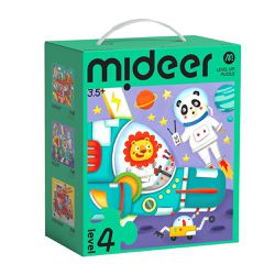 MiDeer - 進階式拼圖-交通(LEVEL4)，2025新版