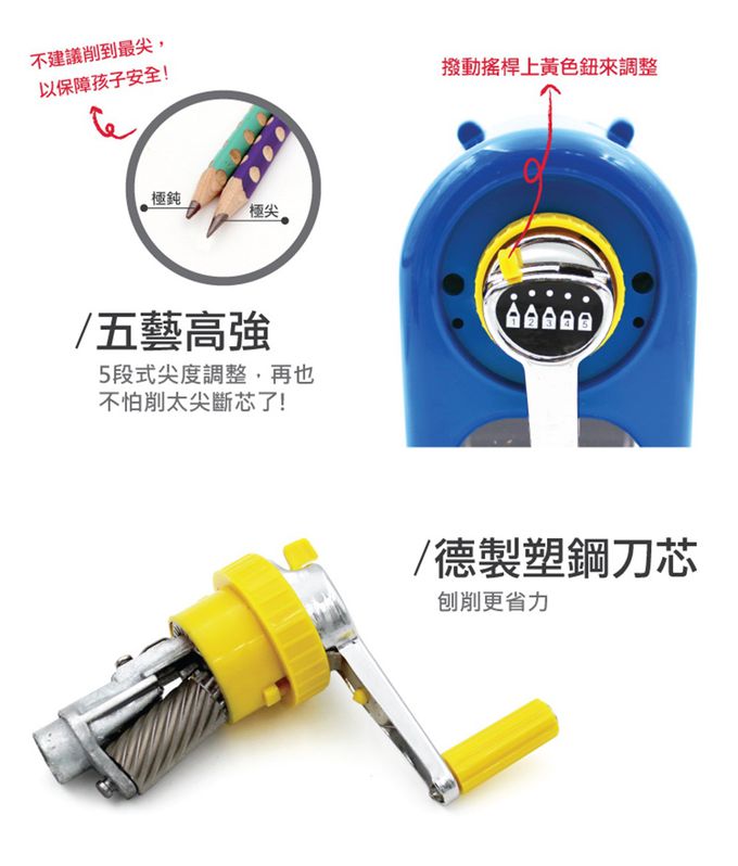 德國LYRA - 萬用削筆機