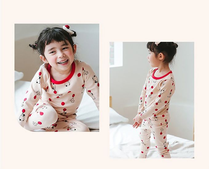 正韓 Puco - 超優質嬰幼兒/兒童長袖100% 有機純棉家居服/睡衣-企鵝寶貝