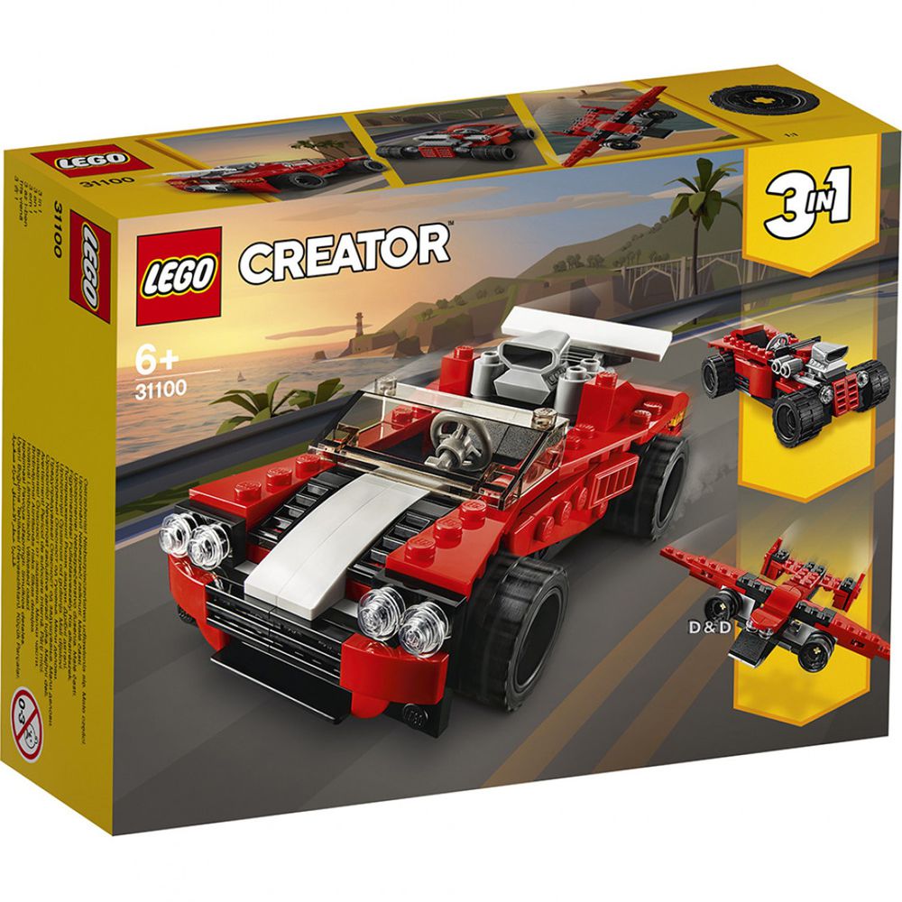 樂高 LEGO - 樂高 Creator 三合一創意大師系列 -  跑車  31100-134pcs
