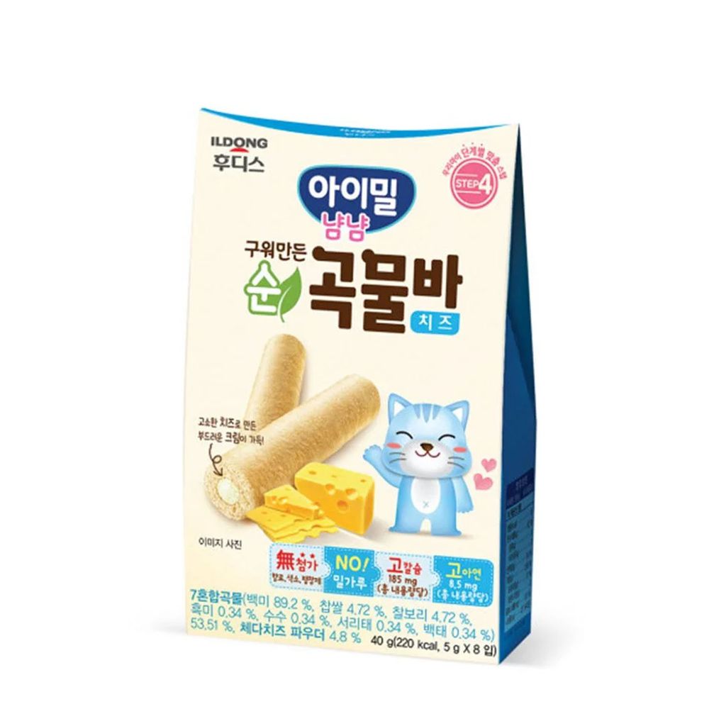 韓國Ildong Foodis日東 - 穀物小捲心-起司