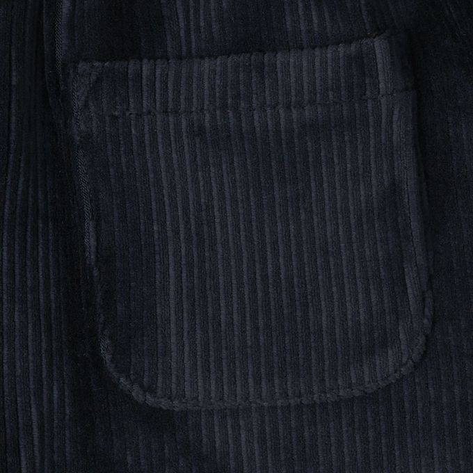 akachan honpo - 10分蓬蓬褲-燈心絨-深藍色