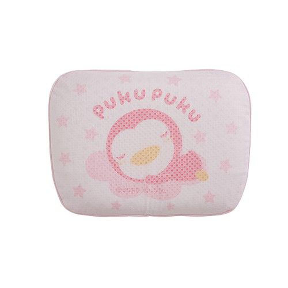 PUKU 藍色企鵝 - 全抗菌乳膠護頭枕粉-36×27cm-粉色
