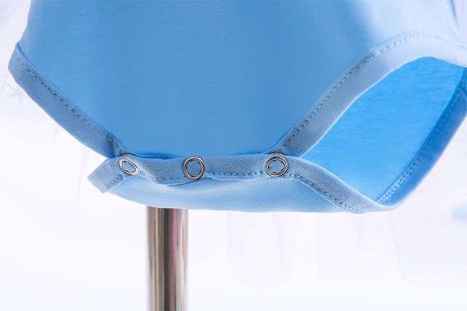 短袖造型公主裙/芭蕾舞裙-卡通人物-愛莎-藍色