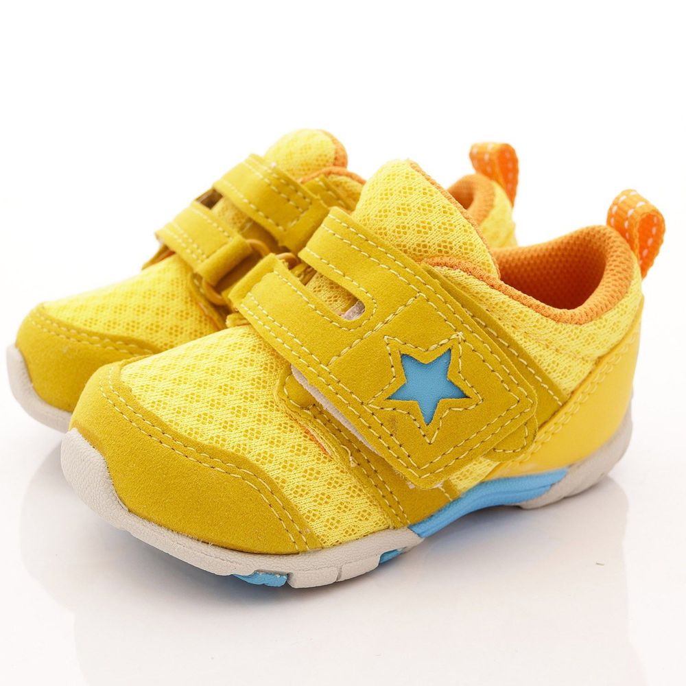 Moonstar日本月星 - 日本月星機能童鞋-2E-兒茶素系列機能款(寶寶段)-黃