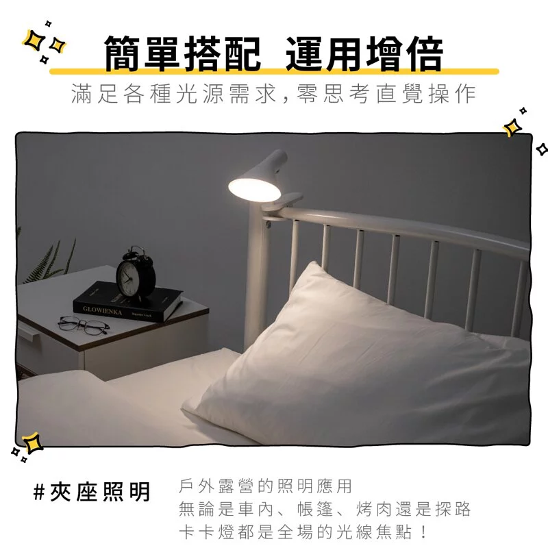 KINYO - 卡卡燈-廣角照明組/ 一秒磁吸、創新照明-PLED2325