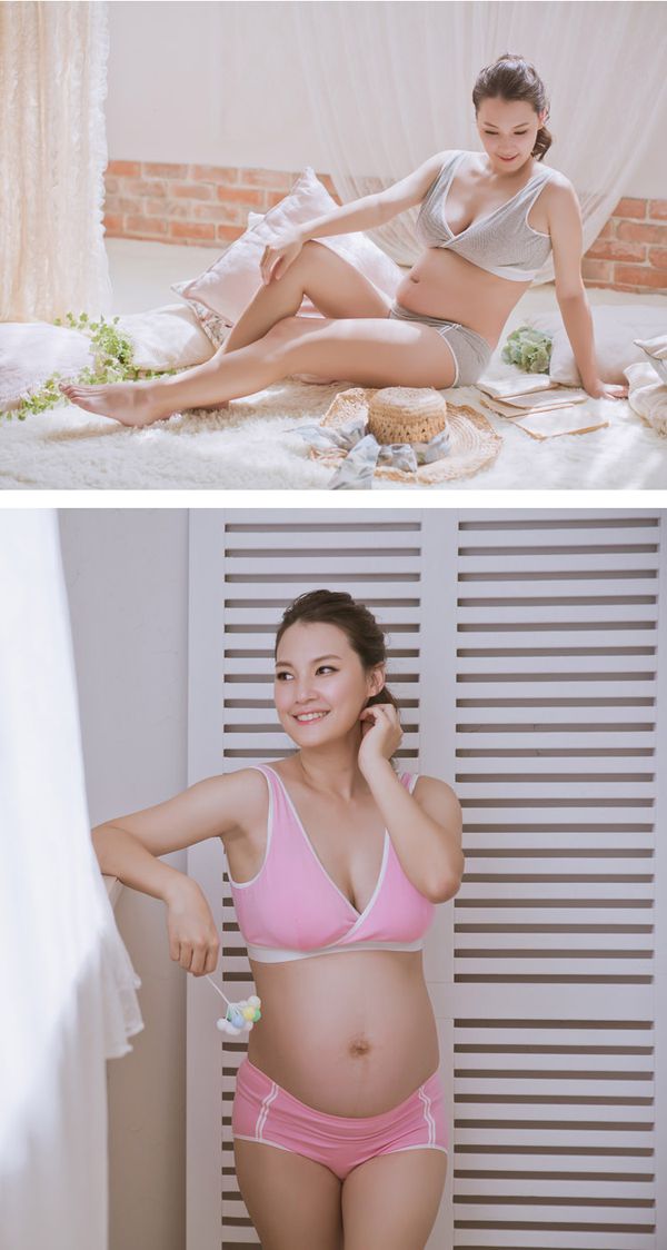 六甲村 Mammy Village - 舒適低腰孕婦運動內褲-深黑