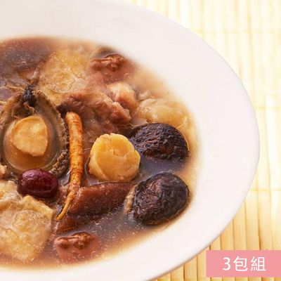 拾貳食品 - 佛跳牆獨享包(600g)_3包組