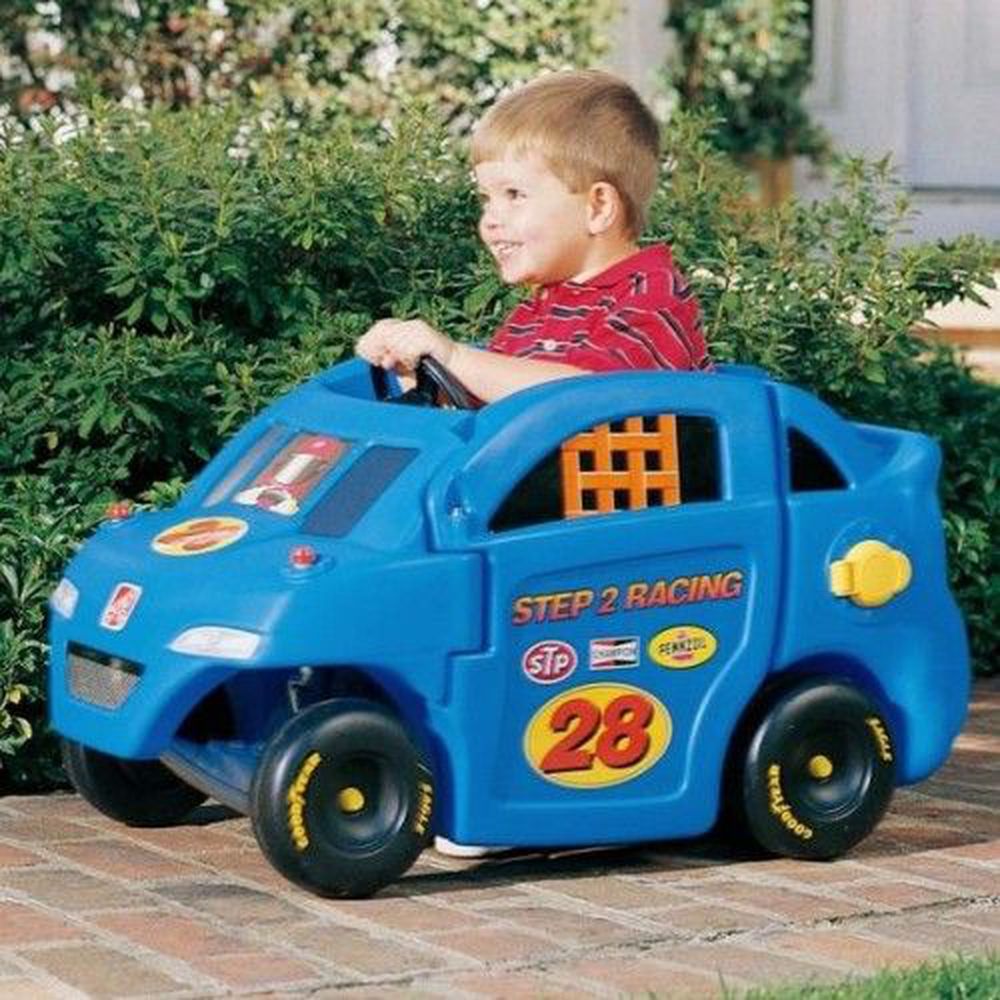 【華森葳兒童教玩具】 - STEP 2-渦輪跑車＋獨家買就送『切模綜合組-萬聖節』