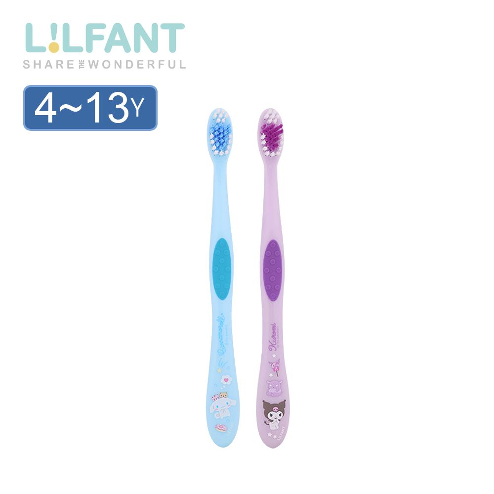 【任】兒童牙刷2入組-4-13歲-三麗鷗