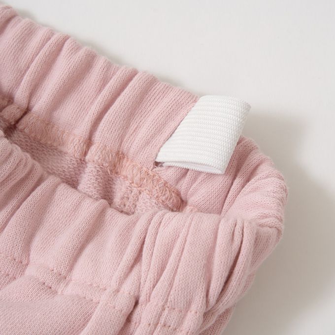 日本 Lycee mine - 蝴蝶結側邊少女休閒長褲-青藍