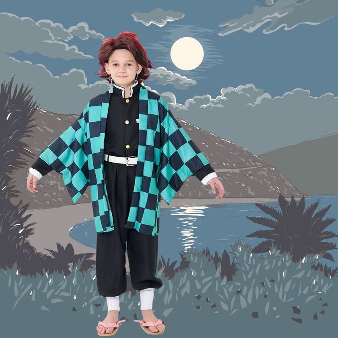 鬼殺隊太郎套裝-萬聖節變裝服