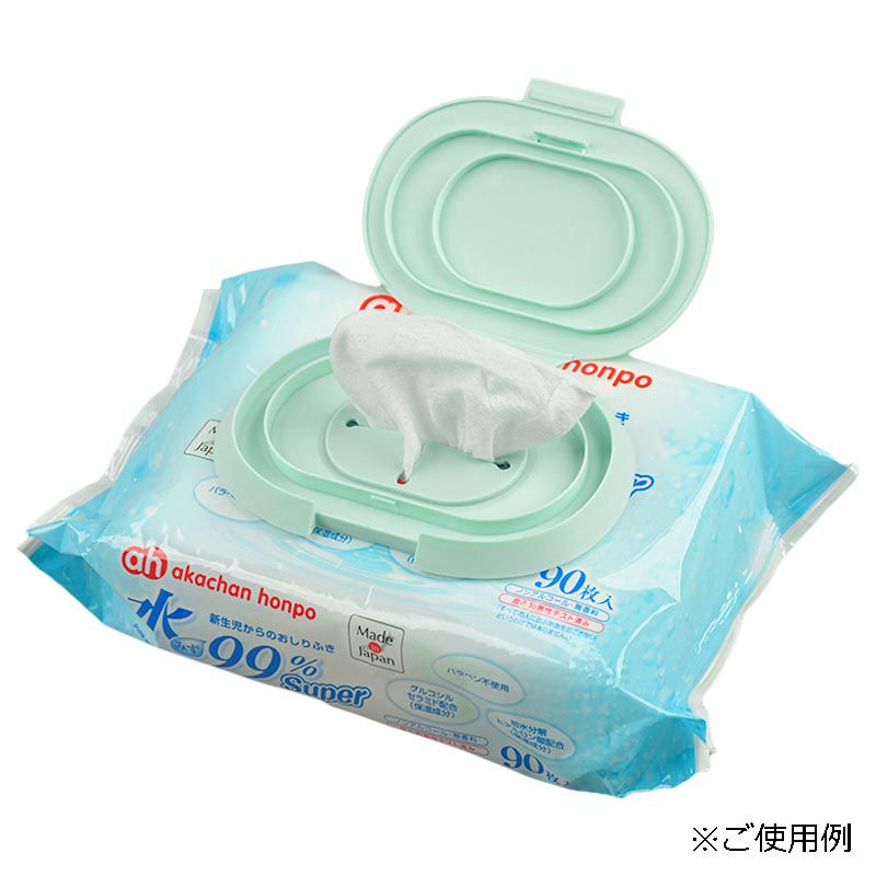 akachan honpo - FUTAP濕紙巾蓋Plus-藍色 (11.9×8cm)