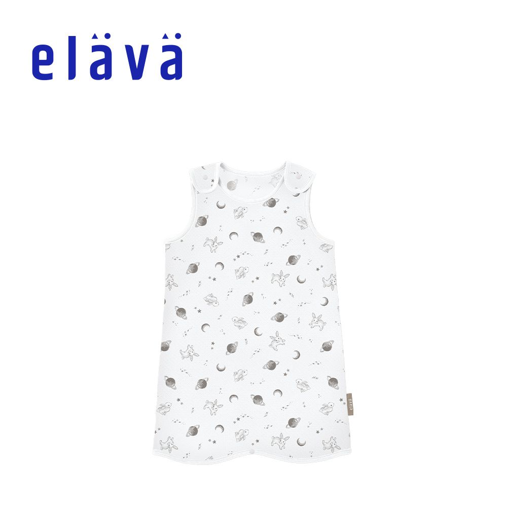 韓國 嬰幼童安撫防踢背心-絲柔款-星夜兔