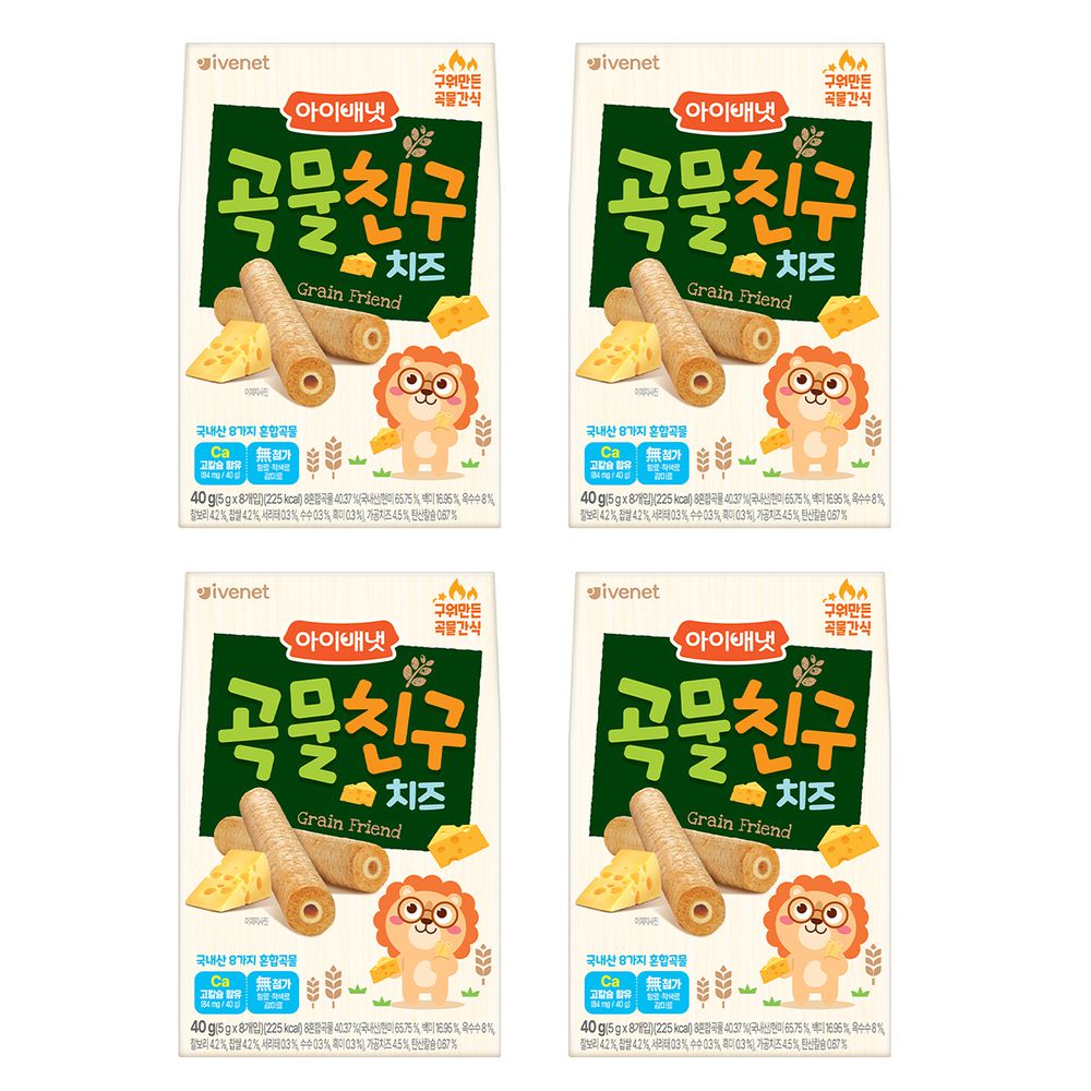 艾唯倪穀物棒棒(起司乳酪)_4包組