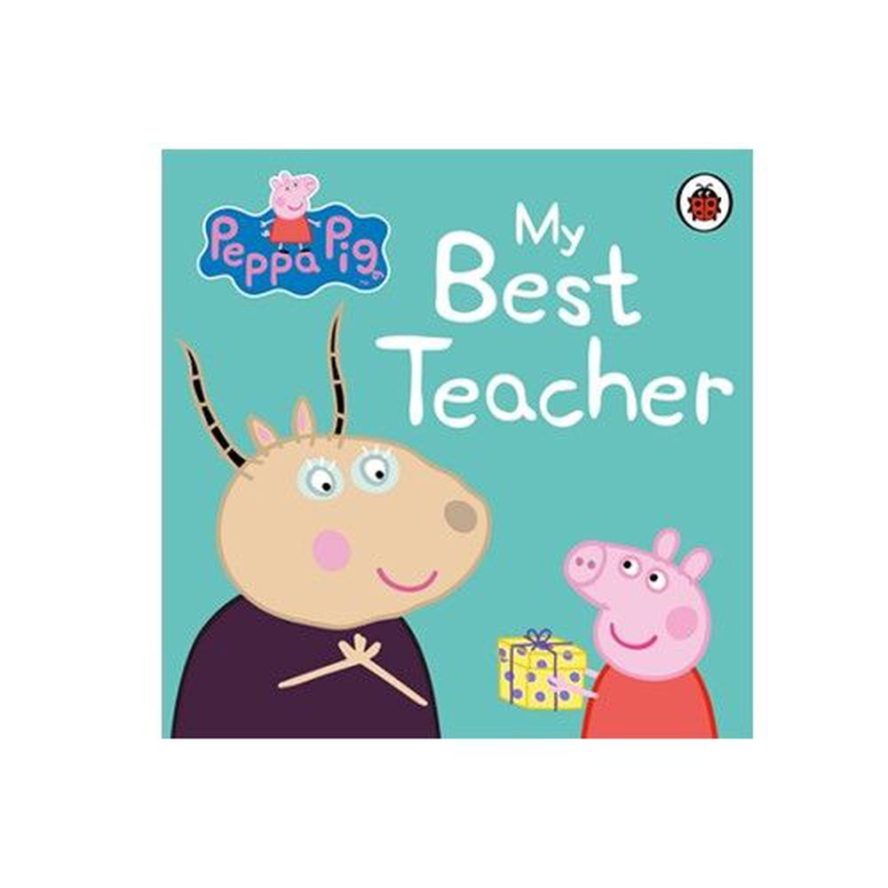 英國Penguin - Peppa Pig 佩佩豬硬頁書-My Best Teacher
