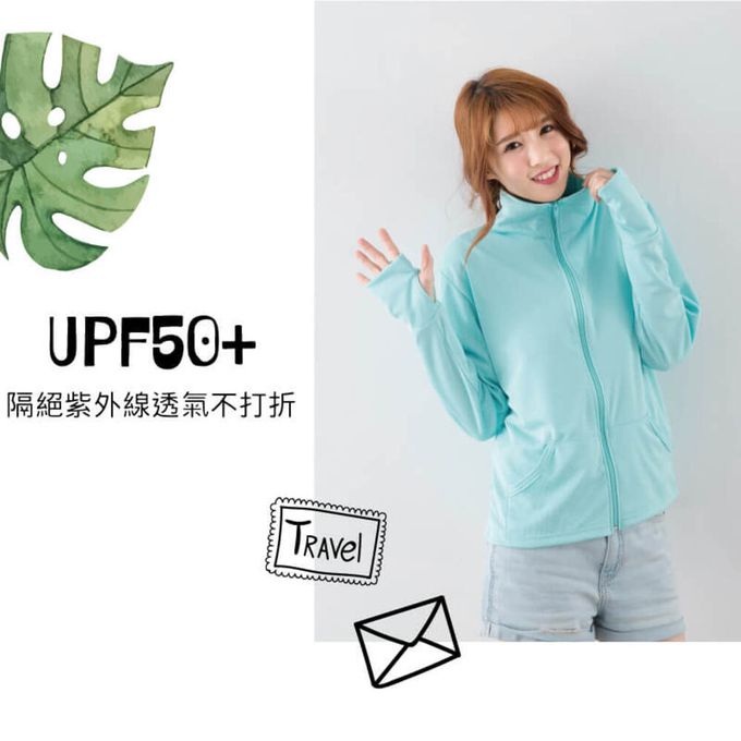 貝柔 Peilou - 3M高透氣抗UV防曬立領帽外套_媽咪-深紫