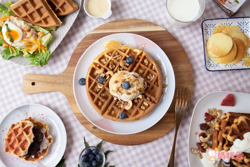 QQ日式麻糬鬆餅！【特蜜絲烘焙】鬆餅粉、餅乾粉、點心預拌粉