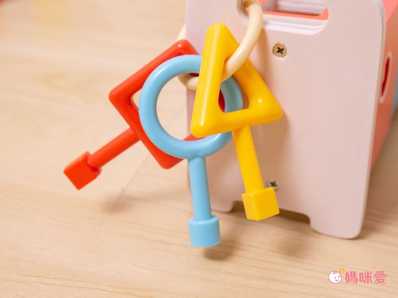 法國Janod - 小小STEAM系列-形狀鑰匙盒