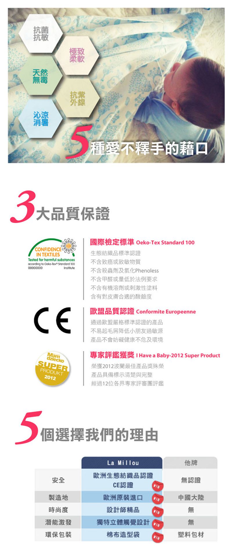 La Millou - 竹纖涼感巾_嬰兒包巾/哺乳巾/推車蓋巾-聖托里尼魚-120 公分 x 100公分(+,- 2-3 公分)