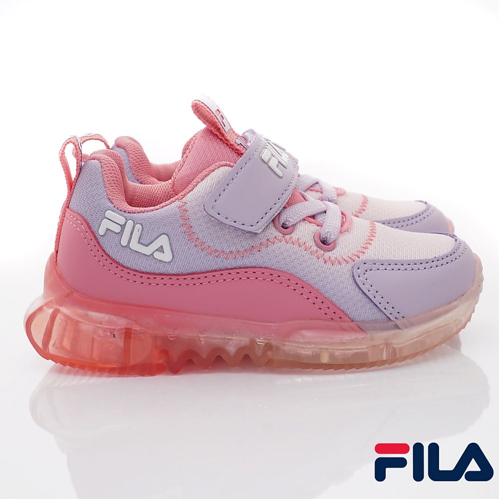 FILA - FILA康特杯電燈運動鞋款(中大童段)-運動鞋-粉