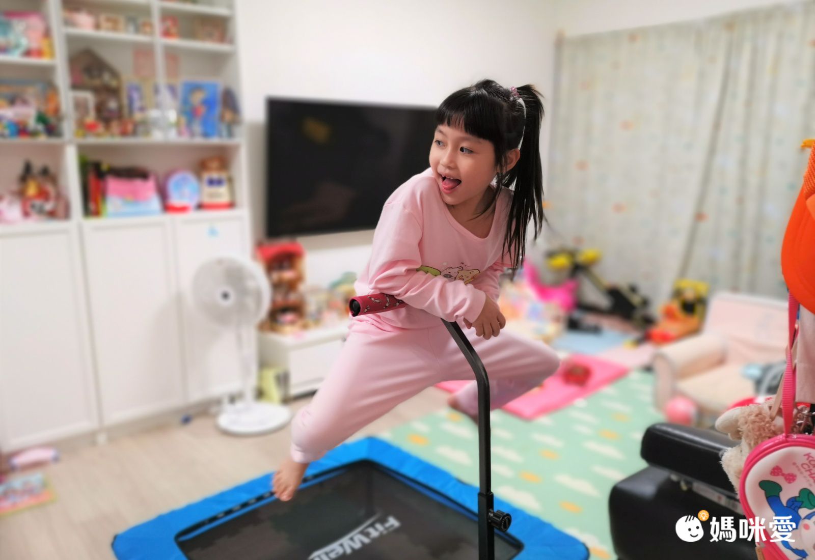 角落小夥伴 - 角落生物德絨內刷毛睡衣套裝-粉