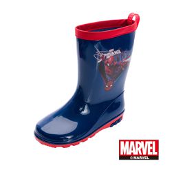 漫威MARVEL - 蜘蛛人 童鞋 雨鞋 MNKL55376-輕量防水且穿脫方便-藍紅-(中大童段)