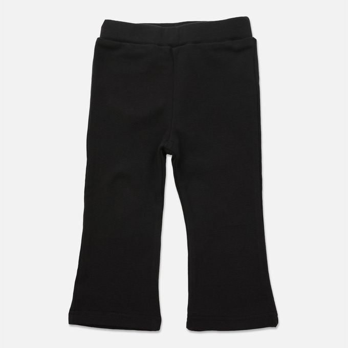 日本 Chil2 - 彈力素色百搭微喇叭褲-薄荷