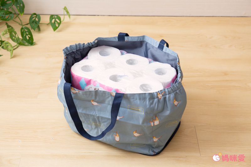 日本 Chepeli - 超大容量保冷購物袋(可套購物籃)-星星-黑-25L/耐重15kg